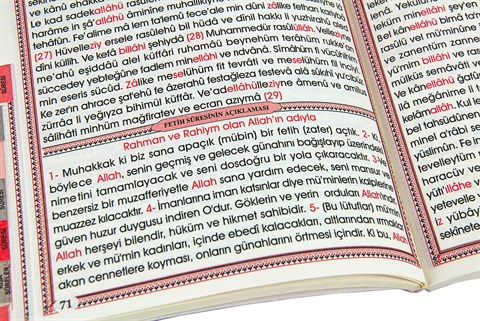 41 Yasin Türkçe Okunuşlu Mealli Orta Boy 128 Sayfa Pembe Renk