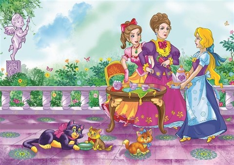 Art Puzzle Hizmetçi Prenses 200 Parça Yapboz