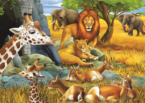 Art Puzzle Orman Hayvanları 200 Parça Yapboz