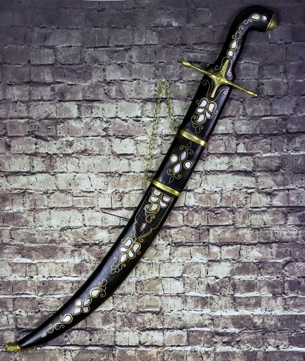 Sedef İşlemeli Kılıç