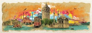 Art Puzzle İstanbul Kolajı 1000 Parça Panorama