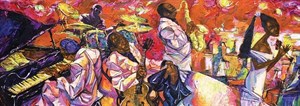 Art Puzzle Jazz'ın Renkleri 1000 Parça Panorama Puzzle