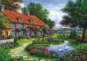 Art Puzzle Kuğulu Bahçe 1500 Parça