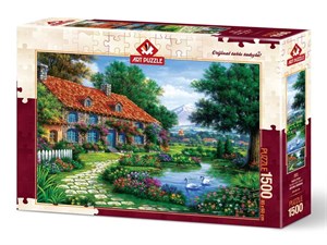 Art Puzzle Kuğulu Bahçe 1500 Parça