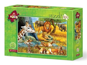 Art Puzzle Orman Hayvanları 200 Parça Yapboz