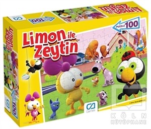 CA Games Limon ile Zeytin Puzzle (100 Parça)