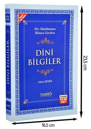 Dini Bilgiler - Karton Kapak-1423