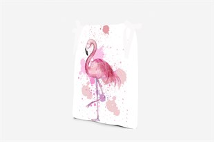 Kırlent Dünyası Flamingo Temalı  Dijital Baskılı Fermuarlı Minder-2