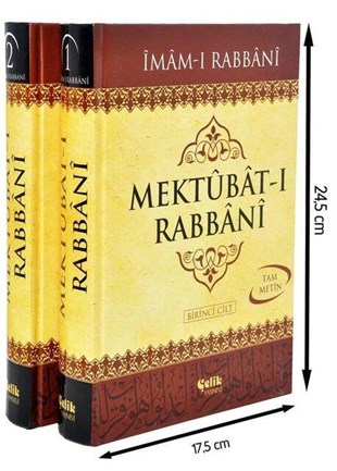 Mektubat-ı Rabbani - Çelik Yayınevi (2 Cilt)-1538
